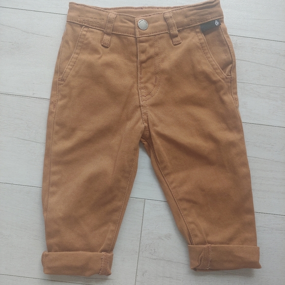 VOLCOM NEW Baby Woven Button Up Shirt & Chino Pants - Picture 7 of 10